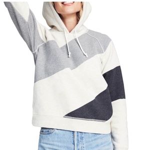 Faherty women’s riptide sweatshirt grey size medium